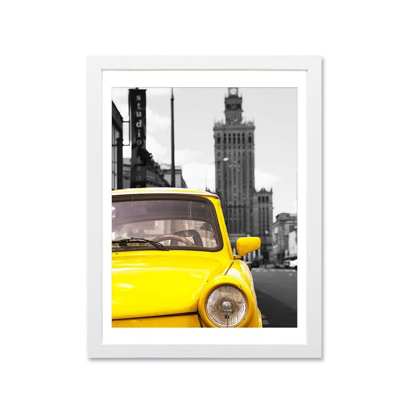 Emeyart 12x16 White Picture Frames Display 11x14 Documents with Mat or 12 x 16 Photo Without Mat Solid Wood Picture Frame for Living Room and Office Wall Decor - Image 1